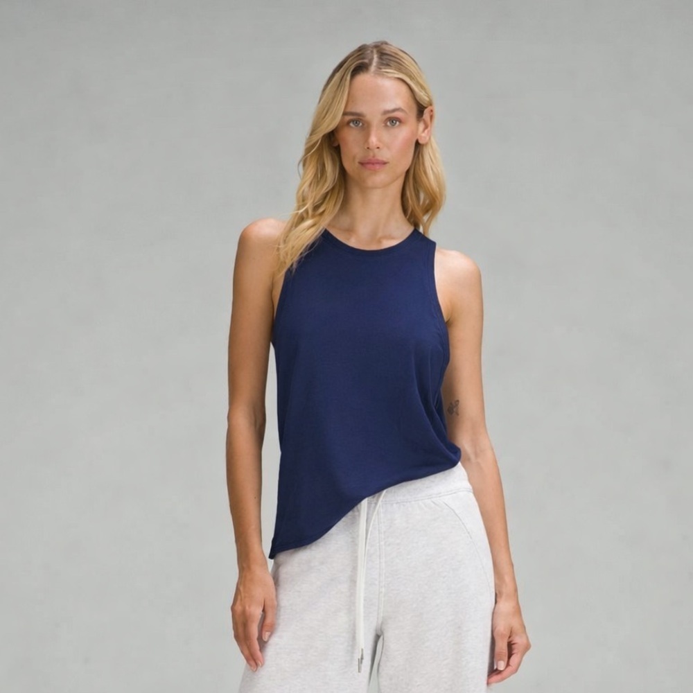 Lululemon Squad Goals Tank Size 8 Night Sea NWT